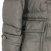 画像をギャラリービューアに読み込む, BLACK LABELCRESTBRIDGE ブラックレーベル・クレストブリッジ ダウンコート トグル付き フード付き 51F81-281-09 ブラック Mサイズ【中古】メンズ