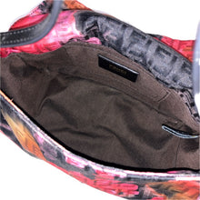 画像をギャラリービューアに読み込む, FENDI フェンディ ズッキーノ柄 ミニマンマバケット 8BR180-CT7 ハンドバッグ キャンバス×レザー レッド系【中古】レディース