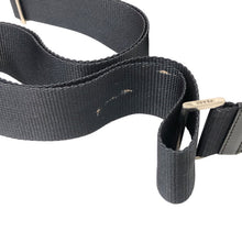 画像をギャラリービューアに読み込む, PRADA プラダ ダブルサイドポケット ショルダーバッグ ナイロン ブラック【中古】 レディース