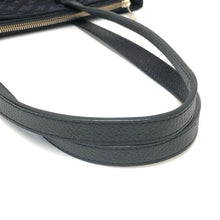 画像をギャラリービューアに読み込む, russet ラシット レザーポケット付き トートバッグ ナイロン ブラック【中古】 レディース