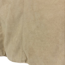將圖片載入圖庫檢視器 Morabito Blanc モラビトブラン リバーシブルベスト モヘヤ×フェイクレザー ジレ ベージュ サイズ38(M相当)【中古】レディース
