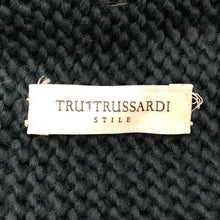이미지를 갤러리 뷰어에 로드 , True Trussardi Steele トゥルー トラサルディ スティーレ ニットジレ ベスト ブルー【中古】 レディース