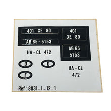 画像をギャラリービューアに読み込む, Solido ソリド Volkswagen Combi フォルクスワーゲン コンビ MICHELIN Delivery Van 8041 イエロー×ネイビー【中古】