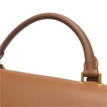 画像をギャラリービューアに読み込む, CELINE セリーヌ トラペーズ ミディアム 2WAY ハンドバッグ ショルダーバッグ レザー×スウェード ブラウン【中古】レディース