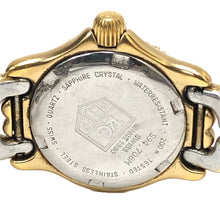 이미지를 갤러리 뷰어에 로드 , TAG HEUER タグホイヤー セル デイト S94.708M 腕時計 ゴールド クオーツ ホワイト文字盤【中古】 レディース