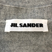 画像をギャラリービューアに読み込む, JIL SANDER ジルサンダー ニット カーディガン ウール グレー サイズ36(S相当)【中古】 レディース