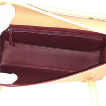 画像をギャラリービューアに読み込む, CARTIER カルティエ カボション CABOCHON MM MUSE ハンドバッグ カーフ ベージュ【中古】 レディース