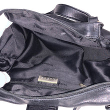 画像をギャラリービューアに読み込む, LOEWE ロエベ アナグラムロゴ金具 ショルダーバッグ ナッパレザー ブラック【中古】 レディース