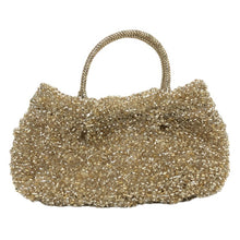 画像をギャラリービューアに読み込む, ANTEPRIMA アンテプリマ ワイヤーグリッター 2WAY ショルダーバッグ ハンドバッグ ゴールド【中古】 レディース
