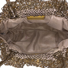 画像をギャラリービューアに読み込む, ANTEPRIMA アンテプリマ ワイヤーグリッター 2WAY ショルダーバッグ ハンドバッグ ゴールド【中古】 レディース