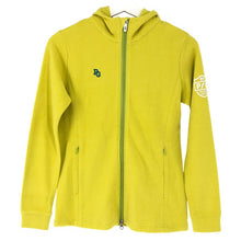 將圖片載入圖庫檢視器 PEARLY GATES パーリーゲイツ ストレッチ鹿の子 フルジップフーディパーカー 長袖 ネオンイエロー サイズ0(S相当)【中古】レディース