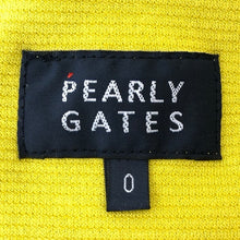 將圖片載入圖庫檢視器 PEARLY GATES パーリーゲイツ ストレッチ鹿の子 フルジップフーディパーカー 長袖 ネオンイエロー サイズ0(S相当)【中古】レディース