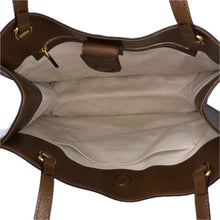 画像をギャラリービューアに読み込む, GUCCI グッチ ホースビット 1955 トートバッグ 623694 レザー ブラウン【中古】 レディース