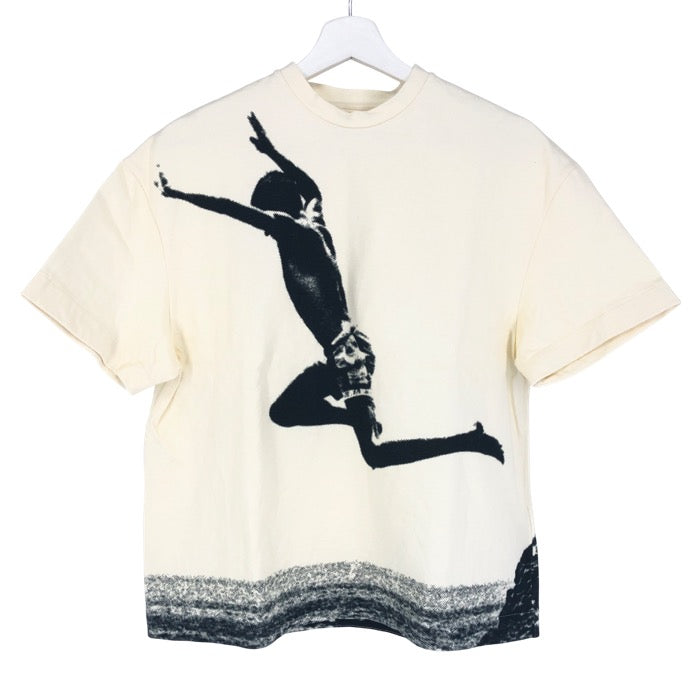 JIL SANDER ジルサンダー グラフィックプリント 半袖Tシャツ コットン