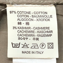 画像をギャラリービューアに読み込む, Brunello Cucinelli ブルネロクチネリ クロップドパンツ コットン×カシミヤ グレージュ サイズ38(S-M相当)【中古】レディース