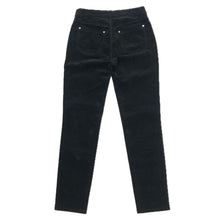 画像をギャラリービューアに読み込む, Les Copains レコパン ストレッチパンツ コットン ブラック サイズ40(M相当)【中古】レディース