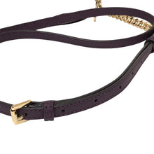將圖片載入圖庫檢視器 Michael Kors マイケルコース 斜め掛け ショルダーバッグ レザー パープル【中古】 レディース