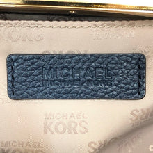 이미지를 갤러리 뷰어에 로드 , Michael Kors マイケルコース クラッチバッグ 2WAY ハンドバッグ ショルダーバッグ レザー ブルー【中古】レディース