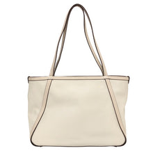 画像をギャラリービューアに読み込む, SAZABY サザビー トートバッグ レザー オフホワイト【中古】 レディース