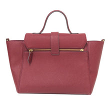 画像をギャラリービューアに読み込む, Samantha Vega サマンサベガ 2WAY ハンドバッグ レザー ワインレッド【中古】 レディース