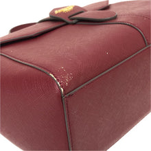 画像をギャラリービューアに読み込む, Samantha Vega サマンサベガ 2WAY ハンドバッグ レザー ワインレッド【中古】 レディース