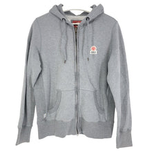 画像をギャラリービューアに読み込む, FRANKLIN&MARSHALL フランクリンマーシャル ジップアップパーカー 裏起毛 コットン グレー M相当【中古】メンズ
