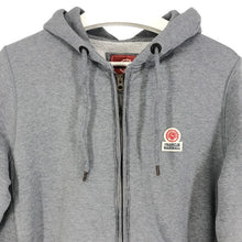 画像をギャラリービューアに読み込む, FRANKLIN&MARSHALL フランクリンマーシャル ジップアップパーカー 裏起毛 コットン グレー M相当【中古】メンズ