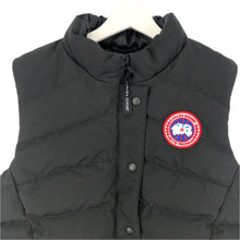 画像をギャラリービューアに読み込む, CANADA GOOSE カナダグース ダウンベスト Freestyle Vest 2836L ブラック S-M相当【中古】レディース