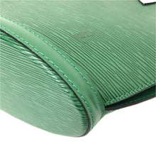 画像をギャラリービューアに読み込む, LOUIS VUITTON ルイ・ヴィトン エピ サンジャック ハンドバッグ グリーン【中古】 レディース