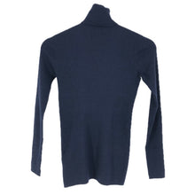 画像をギャラリービューアに読み込む, Agnona アニオナ タートルネックニット セーター カシミヤ ネイビー サイズ42(M相当)【中古】レディース