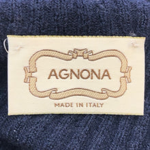 画像をギャラリービューアに読み込む, Agnona アニオナ タートルネックニット セーター カシミヤ ネイビー サイズ42(M相当)【中古】レディース
