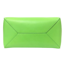 画像をギャラリービューアに読み込む, LOEWE ロエベ パズルフォルド トート XL B933Q18XO1 トートバッグ カーフ ビビッドグリーン【中古】【新品同様】【美品】メンズ