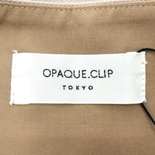 画像をギャラリービューアに読み込む, OPAQUE.CLIP オペークドットクリップ キーネック ワンピース ベージュ サイズM【中古】【新品同様】【美品】レディース