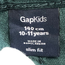 画像をギャラリービューアに読み込む, GAP ギャップ コーデュロイパンツ コットン グリーン系 サイズ140【中古】【新品同様】【美品】キッズ