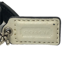 画像をギャラリービューアに読み込む, COACH コーチ ショルダーバッグ シグネチャーキャンバス ブラック【中古】レディース