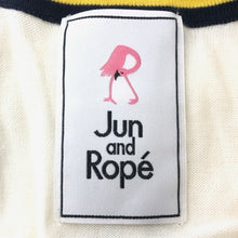 画像をギャラリービューアに読み込む, JUN&ROPE' ジュンアンドロペ カーディガン コットン混 アイボリー サイズM【中古】【新品同様】【美品】レディース