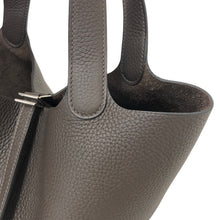 画像をギャラリービューアに読み込む, HERMES エルメス ピコタンロック 22 MM エベーヌ シルバー金具 W刻印【中古】【新品同様】【美品】レディース