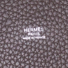 画像をギャラリービューアに読み込む, HERMES エルメス ピコタンロック 22 MM エベーヌ シルバー金具 W刻印【中古】【新品同様】【美品】レディース