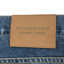 画像をギャラリービューアに読み込む, BURBERRY BLACK LABEL バーバリーブラックレーベル デニムパンツ DIR30-714-26 コットン インディゴ サイズ76(S相当)【中古】メンズ