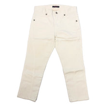 이미지를 갤러리 뷰어에 로드 , NO.MIND ノーマインド クロップドパンツ コットン ホワイト M相当【中古】 レディース
