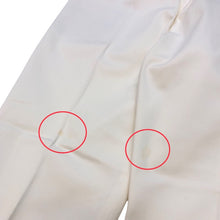 將圖片載入圖庫檢視器 MICHEL KLEIN ミッシェルクラン クロップドパンツ コットン ホワイト サイズ38(M相当)【中古】 レディース