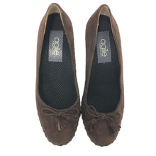 画像をギャラリービューアに読み込む, Argile by Le Coline アージレ バイ ルコライン ウェッジソールパンプス スウェード ブラウン 22.5-23cm相当 レディース