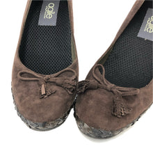 画像をギャラリービューアに読み込む, Argile by Le Coline アージレ バイ ルコライン ウェッジソールパンプス スウェード ブラウン 22.5-23cm相当 レディース