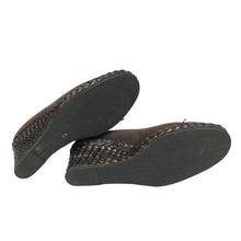 画像をギャラリービューアに読み込む, Argile by Le Coline アージレ バイ ルコライン ウェッジソールパンプス スウェード ブラウン 22.5-23cm相当 レディース