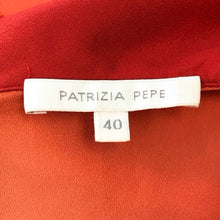 將圖片載入圖庫檢視器 PATRIZIA PEPE パトリッツィアペペ ノースリーブ チュニック オレンジ レッド サイズ40(M相当)【中古】 レディース
