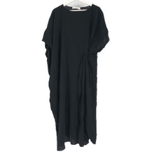 画像をギャラリービューアに読み込む, LIVIANA CONTI リビアナコンティ 半袖 ロング ワンピース レーヨン ブラック S-M相当【中古】【新品同様】【未使用品】レディース