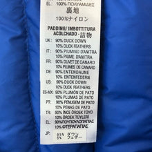 Load image into Gallery viewer, DIESEL ディーゼル 軽量 ダウンジャケット ブルー サイズ10(140cm相当)【中古】 キッズ