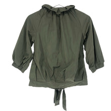 將圖片載入圖庫檢視器 PATRIZIA PEPE パトリッツィアペペ 6分袖 ブルゾン カーキ サイズ40(M相当)【中古】 レディース