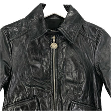 將圖片載入圖庫檢視器 PATRIZIA PEPE パトリッツィアペペ ブルゾン 牛革 ブラック サイズ40(M相当)【中古】 レディース