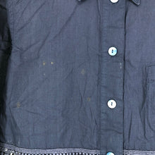 画像をギャラリービューアに読み込む, GIGLI ジジリ ワンピース&長袖シャツ セットアップ コットン ネイビー サイズ38(M)【中古】 レディース